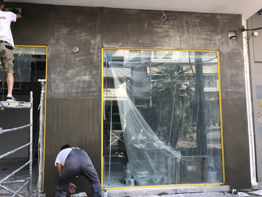 Άνοιγμα παραθύρου κατά την ανακαίνιση όψης